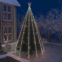 Berkfield Home Tree Lights with 500 LEDs Cold White 500 cm Indoor Outdoor