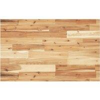 Berkfield Home Desk Top Oil Finished 120x50x4 cm Solid Wood Acacia in Brown | Size: 120 x 50 x 4 cm