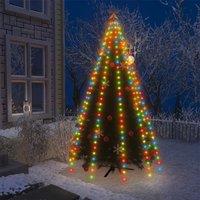 Berkfield Home Christmas Tree Net Lights with 300 LEDs Colourful 300 cm