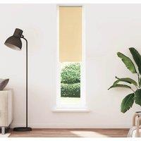 Berkfield Home Roller Blind Blackout Beige 60x230 cm Fabric Width 55.7 cm Polyester