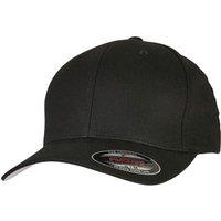 Flexfit Men's Cotton Twill Baseball Cap in Black | Size: Medium