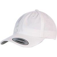 Yupoong Men's Flexfit 6-panel Baseball Cap With Buckle Pack of 2 in White