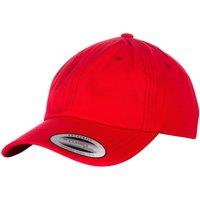 Yupoong Men's Flexfit 6-panel Baseball Cap With Buckle Pack of 2 in Red