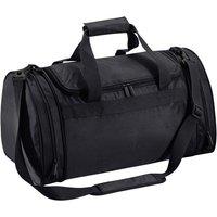 Quadra Men's Plain Sports Holdall in Black