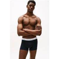 Tommy Hilfiger Men's Signature 3 Pack Cotton Trunks - Navy | Size: XL