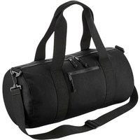 Bagbase Men's Barrel Duffle Bag in Black