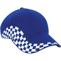 Beechfield Men's Grand Prix Baseball Cap Pack of 2 in Royal