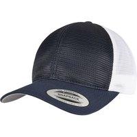 Flexfit Men's 360 Omnimesh Mesh Two Tone Cap in Navy