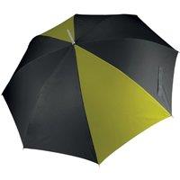 Kimood Men's Auto Opening Golf Umbrella in True Black
