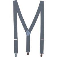 Premier Men's Clip-On Trouser Braces in Dark Grey