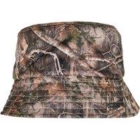 Flexfit Men's Camo Sherpa Reversible Bucket Hat in Brown