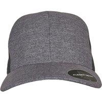 Yupoong Men's Flexfit Delta Trucker Cap in Blue | Size: XL