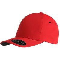 Yupoong Men's Flexfit Delta Waterproof Cap in Red | Size: S/M