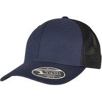 Flexfit Men's 110 Canvas Structured Trucker Cap in Navy