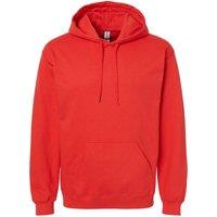 Gildan Men's Softstyle Fleece Midweight Hoodie in Red | Size: 4XL