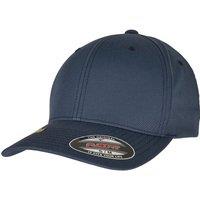 Yupoong Men's Flexfit Polyester Baseball Cap in Navy | Size: Large/XL