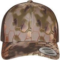 Flexfit Men's Kryptek Retro Trucker Cap in Tan