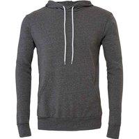 Bella + Canvas Men's Polycotton Pullover Hoodie in Light Grey | Size: Medium