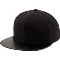 Flexfit by Yupoong Men's Carbon Snapback Cap in Black
