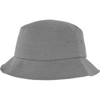 Flexfit by Yupoong Men's Cotton Twill Bucket Hat in Grey