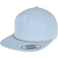 Flexfit by Yupoong Men's Colour Braid Jockey Cap in Light Blue