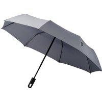 Marksman Men's 21.5 Inch Traveller 3-Section Auto Open & Close Umbrella in Grey