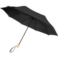 Avenue Men's Birgit Folding Umbrella in Black