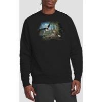 Twin Peaks Wildlife Spring Bald Eagles Sweatshirt, Black | Size: Medium