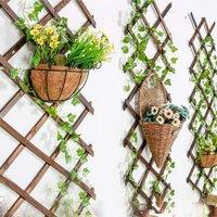 Marco Paul 1.8m x 0.6m Heavy Duty Expanding Trellis - Brown in Natural
