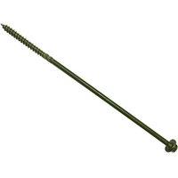 Forgefix Spectre TimberFix Screw 6.3 x 250mm (Box 50) in Green