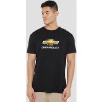 Chevrolet s Chevy Bowtie Stacked T-Shirt, Black | Size: XL