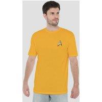 Star Trek Command Uniform T-Shirt, Gold | Size: Medium