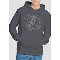 Star Trek Discovery Discovery Crest Hoodie, Charcoal | Size: 2XL
