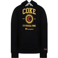 Champion Men's x Coca Cola Black Hoodie | Size: XL