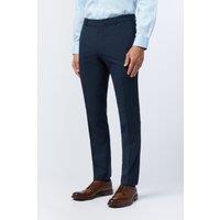 Limehaus Men's Slim Fit Navy Trousers | Size: 30L