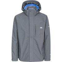 Trespass Men's Edwards II Waterproof Jacket in Dark Grey | Size: XS
