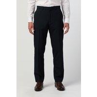 Limehaus Men's Regular Fit Trousers in Navy | Size: 34R