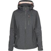 Trespass Women's Claren II Waterproof Softshell Jacket in Dark Grey | Size: 2XL