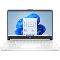 HP 14s-dq0508na 14" Laptop Intel Celeron N4120 4GB RAM 128GB SSD White