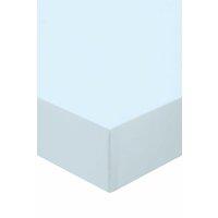 Murmur ' 500TC' Plain Dye Fitted Sheet in Blue | Size: Single Fitted