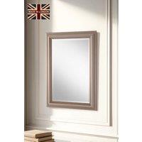 Yearn Mirrors Classic Champagne Beaded Mirror 131x77.5cm in Silver | Size: 131x77.5 cm