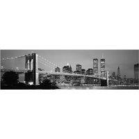 Pyramid International New York Skyline Poster in Black