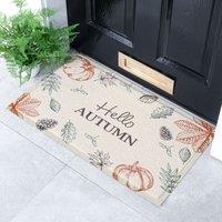 Artsy Mats Hello Autumn Indoor Outdoor Doormat | Size: 60 x 90 cm