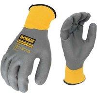 Dewalt Water Resistant Grip Gloves - L (size 9)