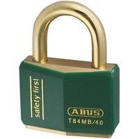 ABUS Mechanical T84mb Series Rustproof Padlock in Green