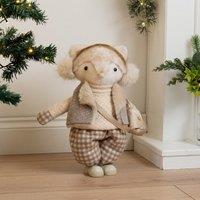Scottish Everlastings Ltd 40cm Plush Fox in Cream