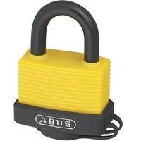 ABUS Mechanical 70al Series Aluminium Padlock in Yellow