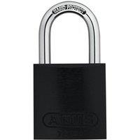 ABUS Mechanical 72 Series Aluminium Padlock in Black