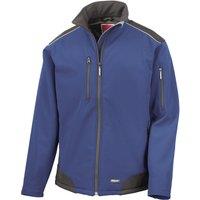 Result Men's Ripstop Soft Shell Jacket in Bright Blue | Size: Large