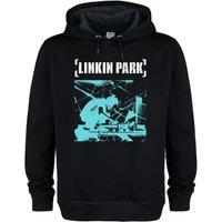 Amplified Men's Meteora Xray Linkin Park Hoodie in Black | Size: XS